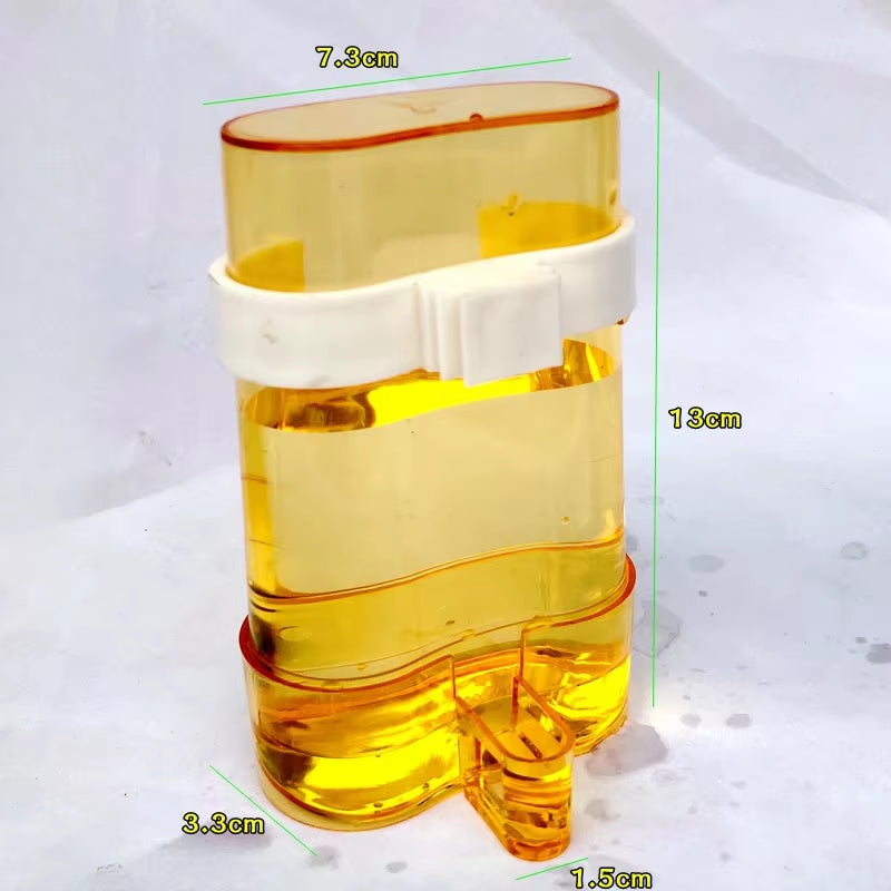 Bird Water Dispenser Bird Food Feeder Automatic Parakeet Bird Waterer Food Feeder Dispenser for Parrot Bird Cage Accessories