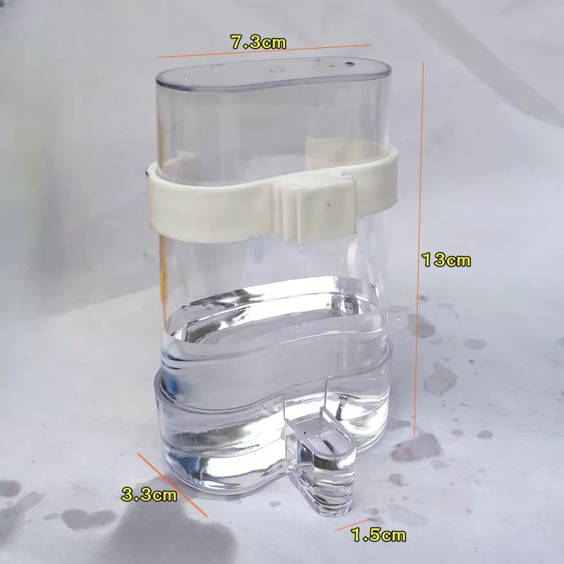 Bird Water Dispenser Bird Food Feeder Automatic Parakeet Bird Waterer Food Feeder Dispenser for Parrot Bird Cage Accessories